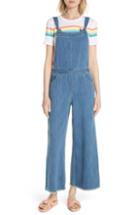 Women's Tinsel Denim Short Overalls