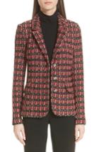 Women's St. John Collection Tweed Knit Jacket - Black