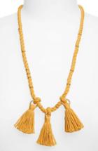Women's Madewell Rope & Tassel Necklace