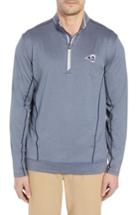 Men's Cutter & Buck Endurance Los Angeles Rams Fit Pullover, Size Small - Blue