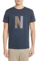 Men's Norse Projects Niels Graphic T-shirt - Blue