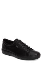 Men's Ecco Soft 7 Low Sneaker -7.5us / 41eu - Black