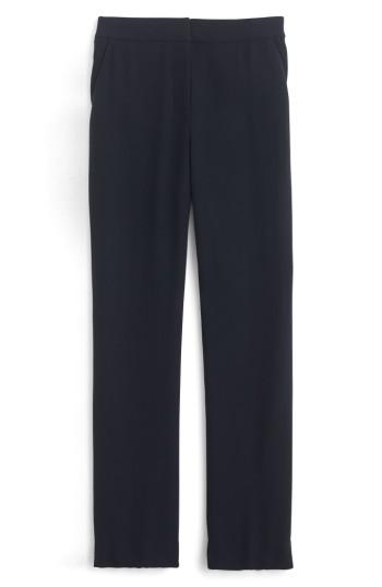 Women's J.crew New Easy Matte Crepe Pants - Blue