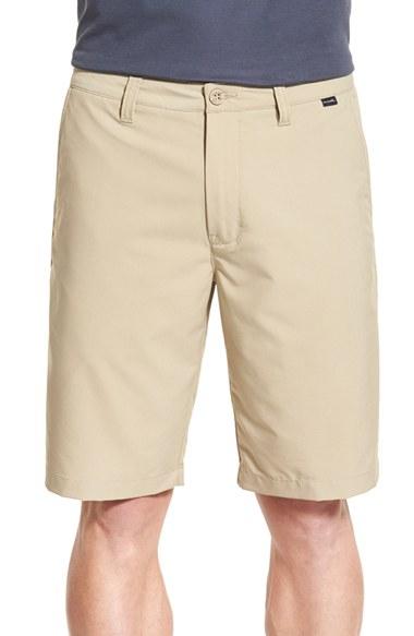 Men's Travis Mathew 'hefner' Stretch Golf Shorts - Beige