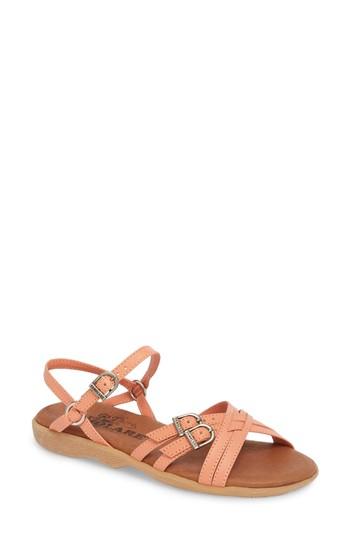 Women's Famolare Strapsody Buckle Sandal M - Coral