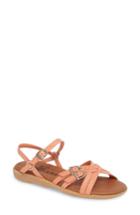 Women's Famolare Strapsody Buckle Sandal M - Coral
