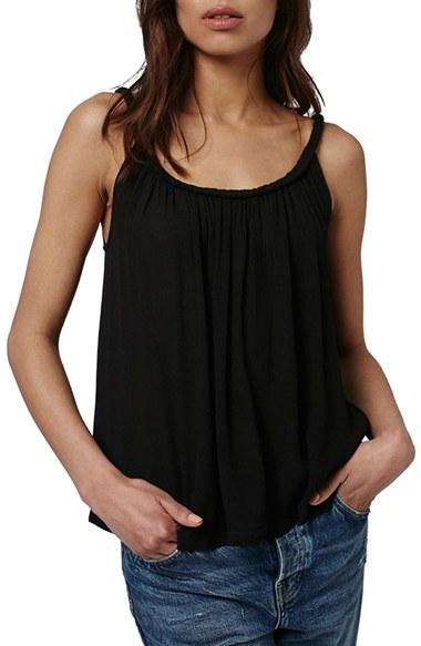 Women's Topshop Plait Strap Scoop Neck Camisole