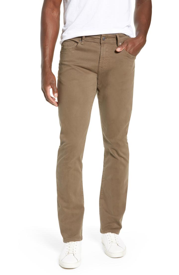 Men's Liverpool Kingston Slim Straight Leg Jeans X 30 - Beige