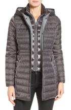 Women's Vince Camuto Quilted Down Coat - Grey