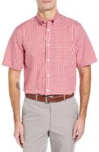 Men's Nordstrom Men's Shop Smartcare(tm) Gingham Sport Shirt - Red