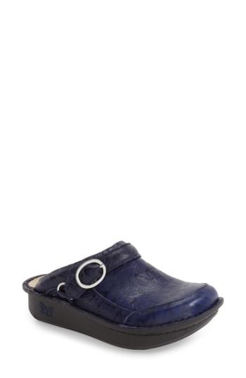 Women's Alegria Seville Water Resistant Clog -7.5us / 37eu - Blue