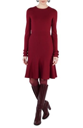 Women's Akris Punto Knit Stretch Wool Dress