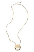 Women's Loren Olivia Opal & Crystal Circle Pendant Necklace