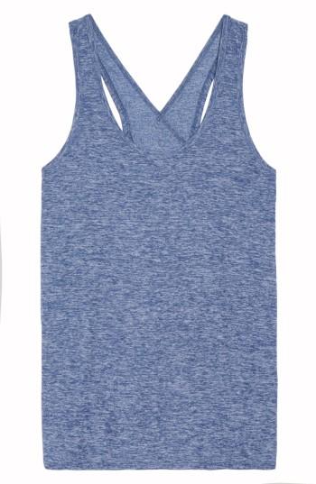 Women's Beyond Yoga Crossover Tank - Blue