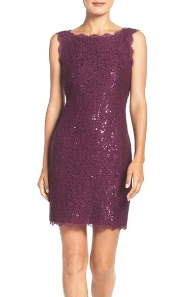Women's Adrianna Papell Sequin Sheath Dress