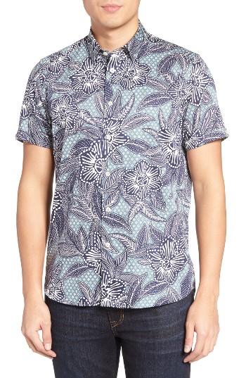 Men's Ted Baker London Ontime Floral Sport Shirt