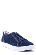 Men's Robert Graham Calle Low Top Sneaker M - Blue