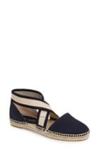 Women's Splendid Jamie Strappy Espadrille Flat .5 M - Blue