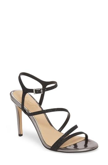 Women's Jewel Badgley Mischka Maddison Sandal .5 M - Black