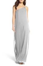 Women's Nouvelle Amsale Hadley One-shoulder Chiffon Gown - Blue