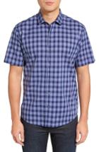 Men's Zachary Prell Medina Slim Fit Plaid Sport Shirt