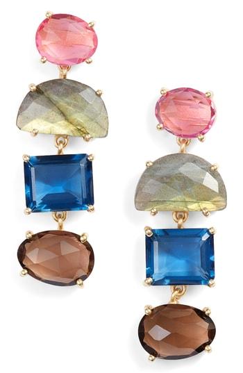 Women's Collections By Joya Alex Jewel Tone Drop Earrings
