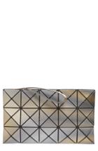 Bao Bao Issey Miyake Phase Faux Leather Wristlet - Metallic