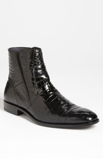 Men's Mezlan 'belucci' Alligator Boot M - Black