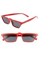 Women's Prive Revaux The Marrakech 52mm Square Sunglasses - Red