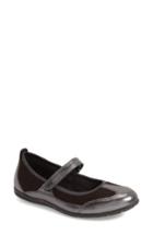 Women's Ecco 'bluma' Mary Jane Flat -9.5us / 40eu - Grey