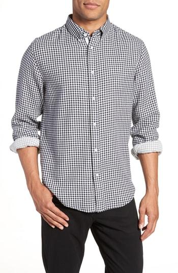 Men's Rag & Bone Fit 2 Tomlin Check Sport Shirt - Blue