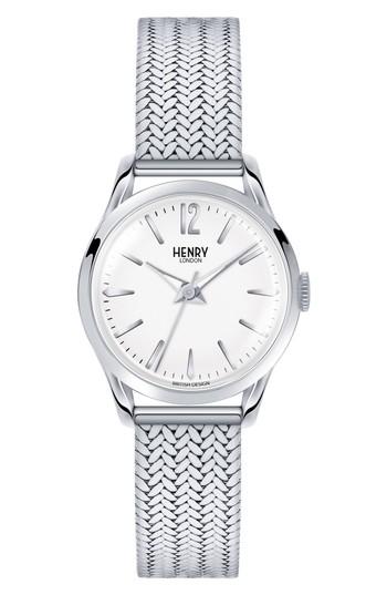 Women's Henry London Edgware Mesh Strap Watch, 25mm