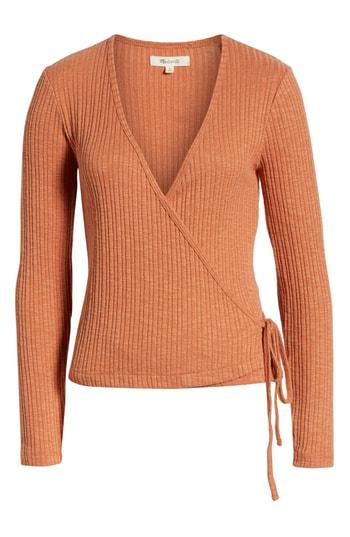 Women's Madewell Ballet Wrap Top - Red