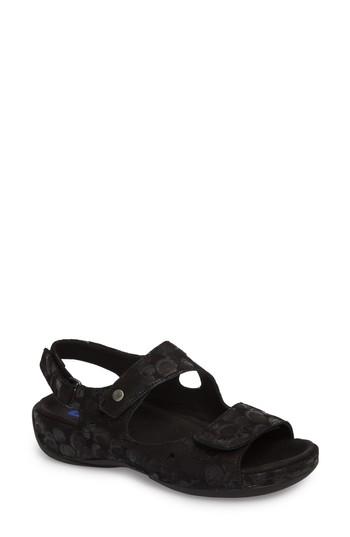 Women's Wolky Liana Sandal -6.5us / 37eu - Black