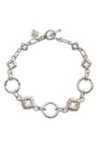 Women's Armenta New World Diamond Circle Link Bracelet