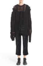 Women's Koche Embellished Open Knit Sweater