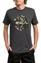 Men's Rvca Motors Fill Graphic T-shirt, Size - Black