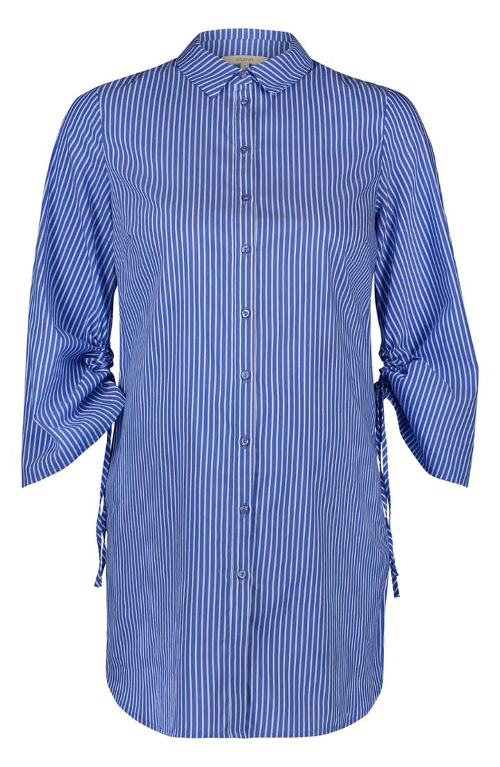 Women's Noppies Anneloes Maternity Tunic Blouse, Size - Blue