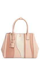 Louise Et Cie Eiris Calfskin Leather Satchel - Pink