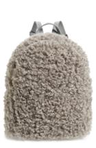 Bp. Curly Faux Shearling Backpack -