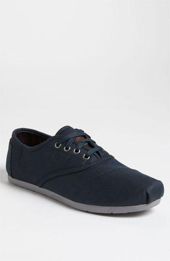 Toms 'cordones' Twill Slip-on (men)
