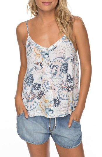 Women's Roxy Fantasy Earth Flowy Camisole - White