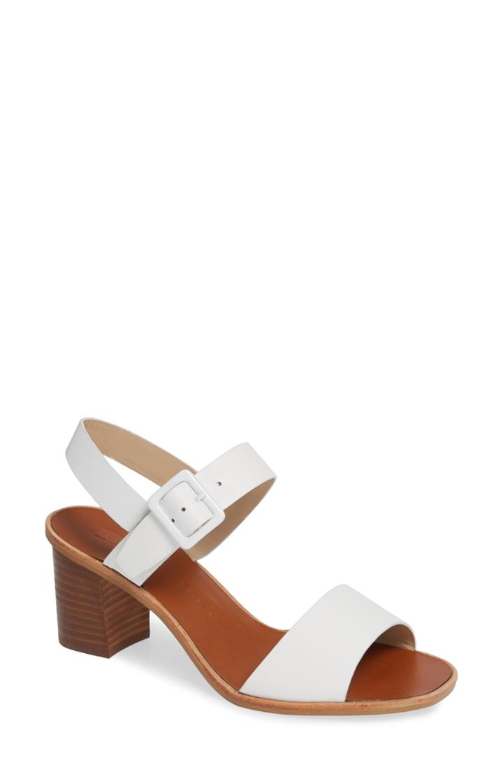 Women's Topshop Nancy Sandal .5us / 38eu M - White