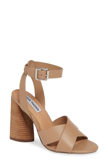 Women's Steve Madden Wendel Sandal .5 M - Beige