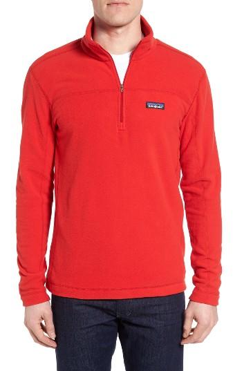 Men's Patagonia Fleece Pullover - Red