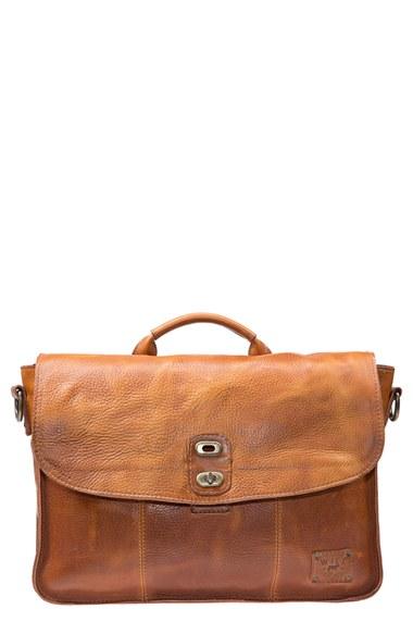 Men's Will Leather Goods 'kent' Messenger Bag - Brown