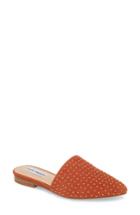 Women's Steve Madden Trace Studded Mule M - Brown