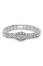 Women's Lagos Caviar Spark Diamond Marquise Link Bracelet
