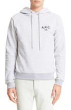 Men's A.p.c. Logo Graphic Pullover Hoodie