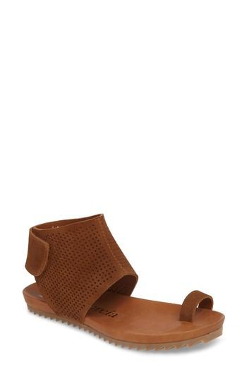 Women's Pedro Garcia Verena Ankle Cuff Sandal Us / 34eu - Brown